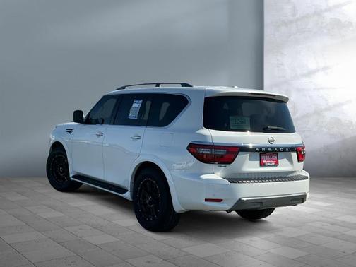 Aspen White Tricoat 2021 Nissan Armada SV 4WD