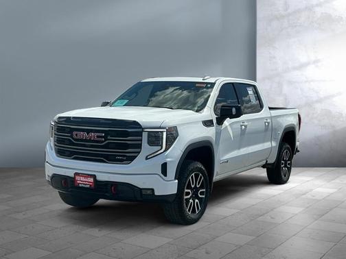 Summit White 2025 GMC Sierra 1500 AT4