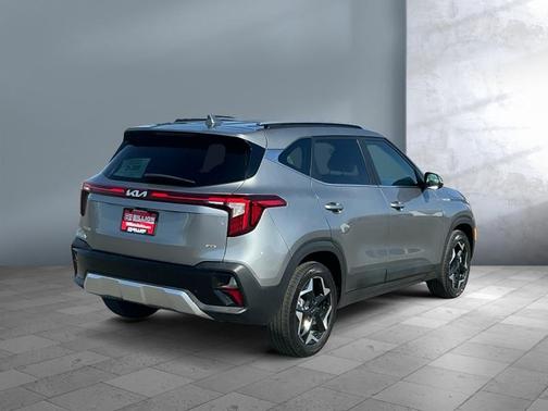 Steel Gray 2024 Kia Seltos EX