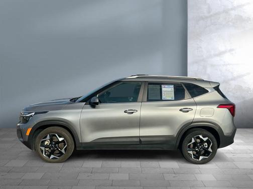 Steel Gray 2024 Kia Seltos EX