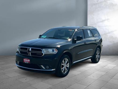 Brilliant Black Crystal Pearlcoat 2016 Dodge Durango Limited