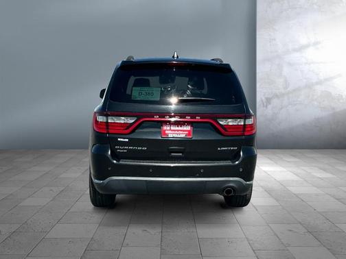 Brilliant Black Crystal Pearlcoat 2016 Dodge Durango Limited