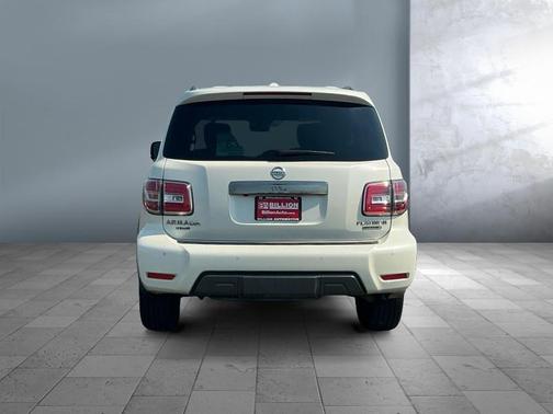 Pearl White 2018 Nissan Armada Platinum