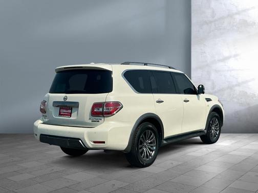 Pearl White 2018 Nissan Armada Platinum