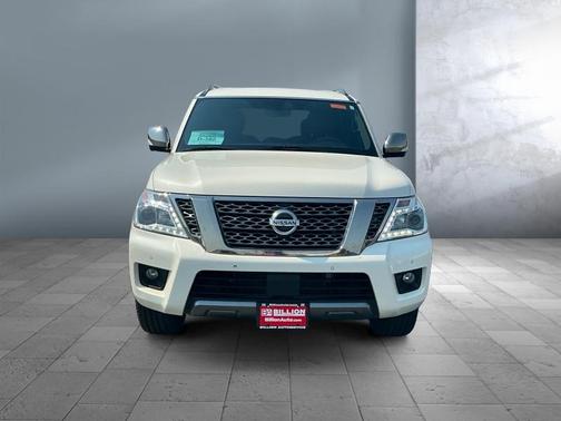 Pearl White 2018 Nissan Armada Platinum