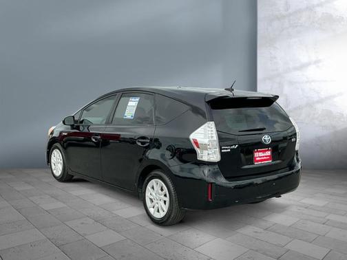 Black 2012 Toyota Prius v Three