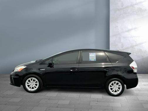 Black 2012 Toyota Prius v Three