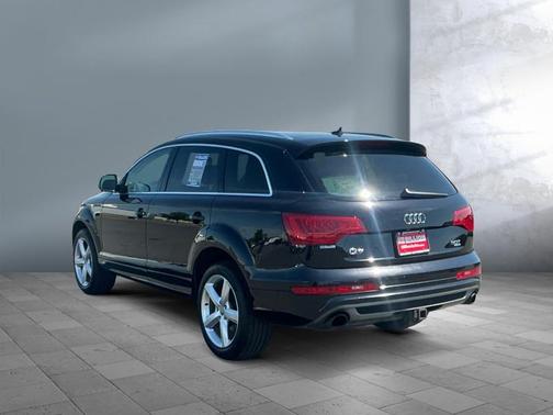 Black 2015 Audi Q7 3.0T S line Prestige