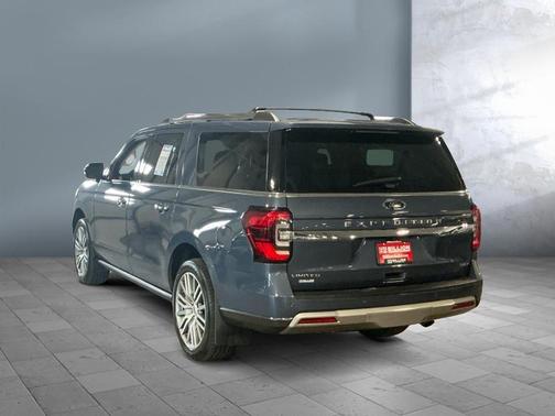 Blue 2022 Ford Expedition Max Limited