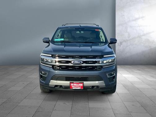 Blue 2022 Ford Expedition Max Limited