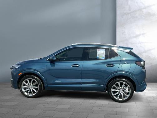 Ocean Blue Metallic 2024 Buick Encore GX Avenir