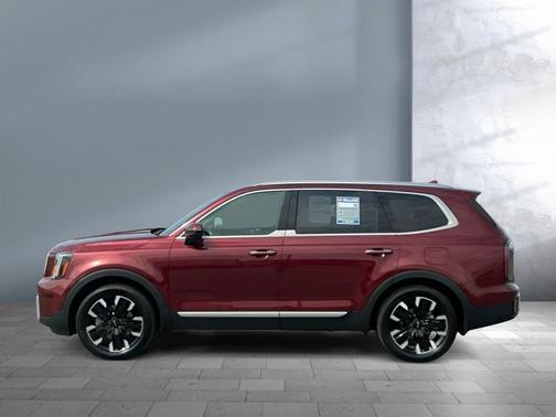 Dawning Red 2024 Kia Telluride SX Prestige