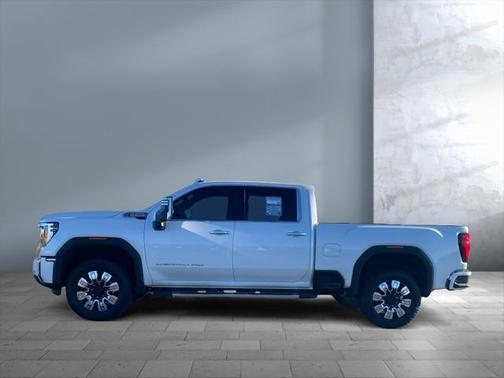 White Frost Tricoat 2024 GMC Sierra 3500 Denali