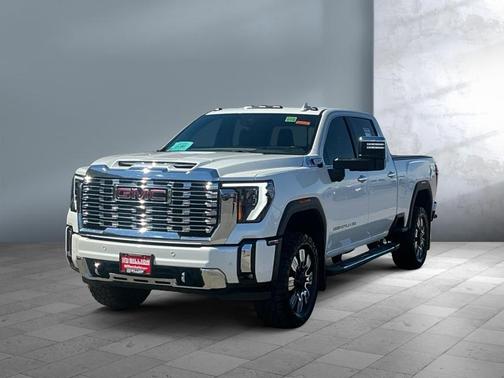White Frost Tricoat 2024 GMC Sierra 3500 Denali