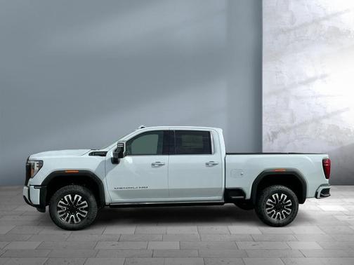Glacier White Tricoat 2026 GMC Sierra 3500 Denali