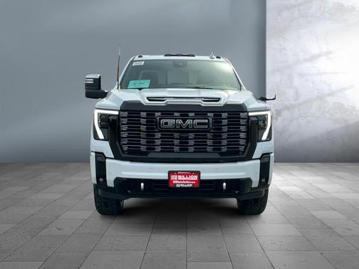 Glacier White Tricoat 2026 GMC Sierra 3500 Denali