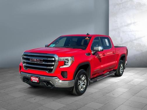 Cardinal Red 2021 GMC Sierra 1500 SLE