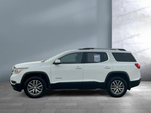 Summit White 2019 GMC Acadia SLE-2