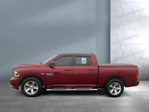 Deep Cherry Red Crystal Pearlcoat 2014 RAM 1500 Sport