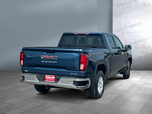 Pacific Blue Metallic 2020 GMC Sierra 1500 SLE