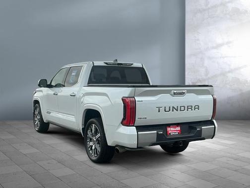 White 2022 Toyota Tundra Hybrid Capstone