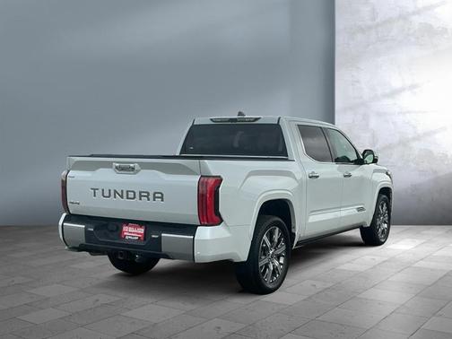 White 2022 Toyota Tundra Hybrid Capstone
