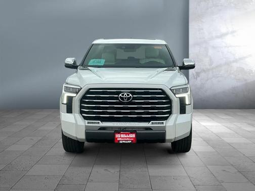 White 2022 Toyota Tundra Hybrid Capstone