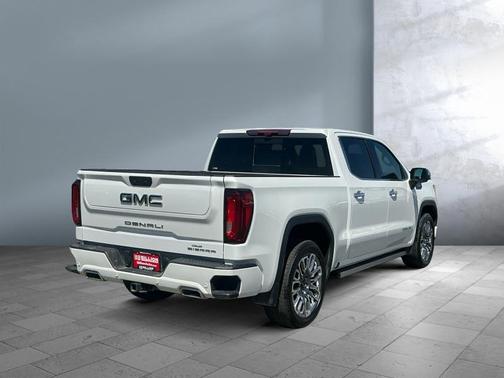 White Frost Tricoat 2025 GMC Sierra 1500 Denali Ultimate