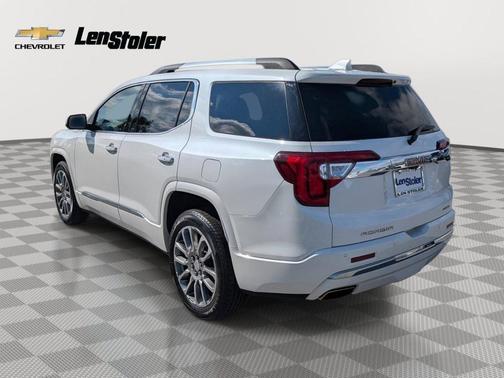White Frost Tricoat 2023 GMC Acadia Denali