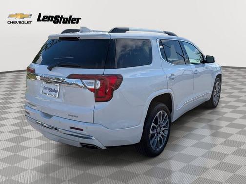 White Frost Tricoat 2023 GMC Acadia Denali