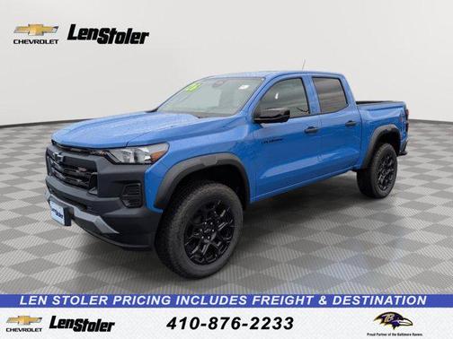 Reef Blue Metallic 2026 Chevrolet Colorado Trail Boss