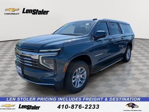 Lakeshore Blue Metallic 2026 Chevrolet Suburban LT