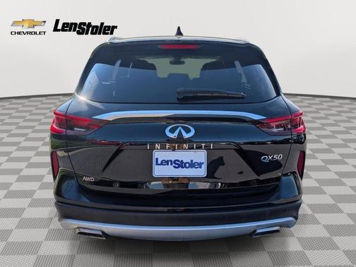Black Obsidian 2023 INFINITI QX50 LUXE AWD