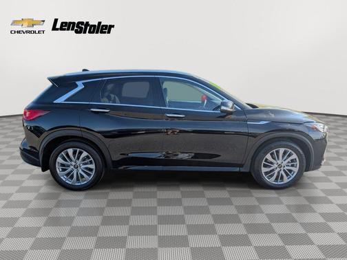 Black Obsidian 2023 INFINITI QX50 LUXE AWD
