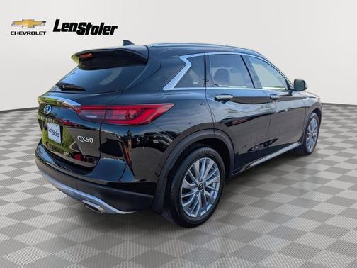Black Obsidian 2023 INFINITI QX50 LUXE AWD