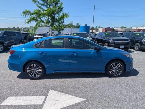 Sporty Blue 2022 Kia Forte GT-Line