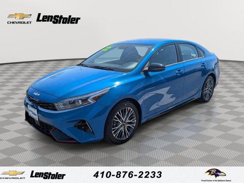 Sporty Blue 2022 Kia Forte GT-Line