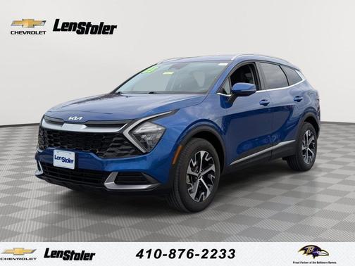 Sapphire Blue 2023 Kia Sportage EX