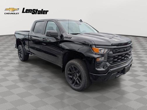 Black 2026 Chevrolet Silverado 1500 Custom Trail Boss