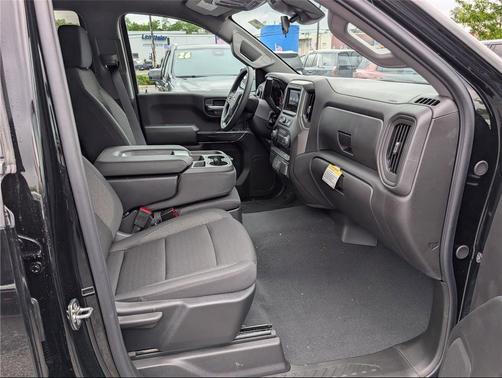 Black 2026 Chevrolet Silverado 1500 Custom Trail Boss