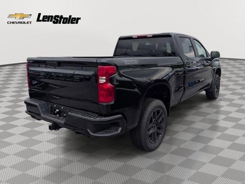 Black 2026 Chevrolet Silverado 1500 Custom Trail Boss