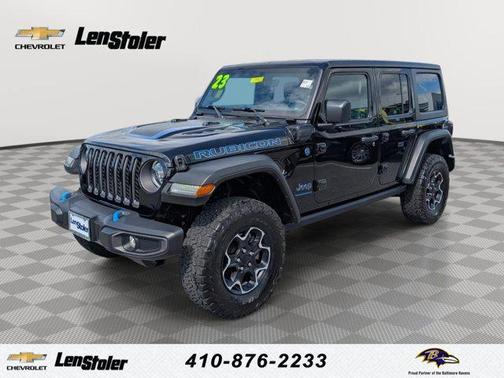 Black Clearcoat 2023 Jeep Wrangler 4xe Rubicon
