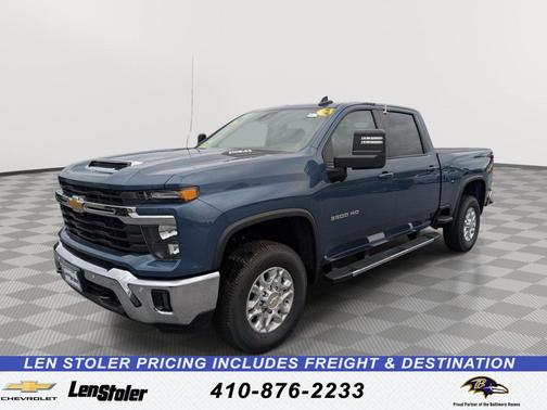 Lakeshore Blue Metallic 2026 Chevrolet Silverado 3500 LT