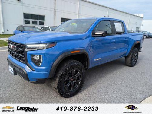 Rapids Metallic 2025 GMC Canyon Elevation