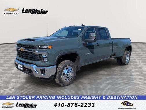Cypress Gray 2026 Chevrolet Silverado 3500 LT