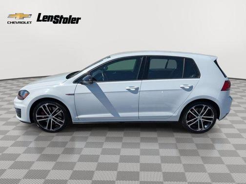 Pure White 2017 Volkswagen Golf GTI 2.0T S 4-Door