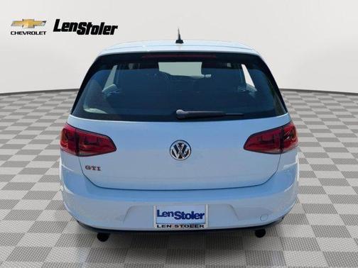 Pure White 2017 Volkswagen Golf GTI 2.0T S 4-Door
