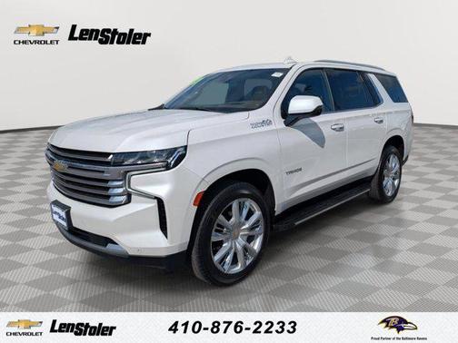 Iridescent Pearl Tricoat 2021 Chevrolet Tahoe 4WD High Country