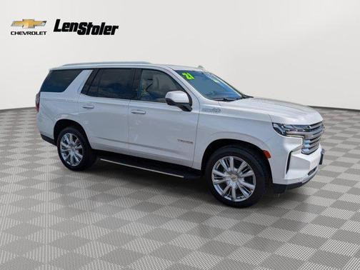 Iridescent Pearl Tricoat 2021 Chevrolet Tahoe 4WD High Country