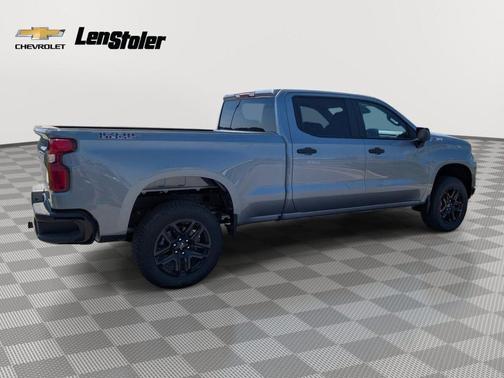 Sterling Gray Metallic 2026 Chevrolet Silverado 1500 Custom Trail Boss